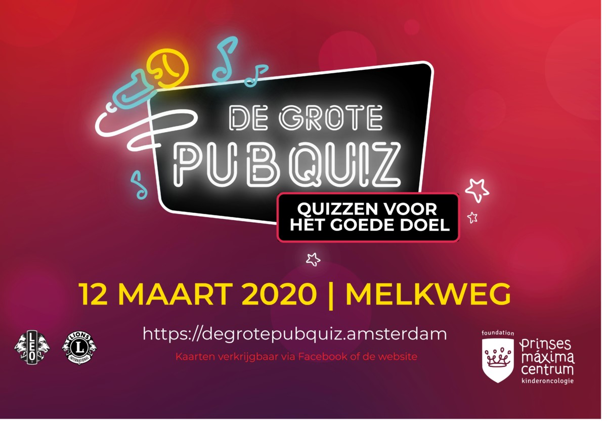 De Grote Pubquiz Jubileumeditie! « Nieuws « Amsterdam 